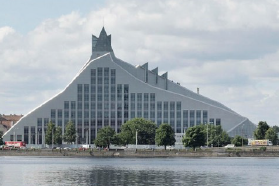 Nationalbibliothek in Riga